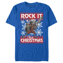 Men's Marvel Rocket Christmas Rock It T-Shirt