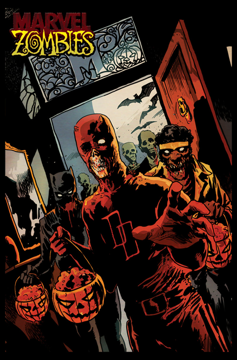 Men's Marvel Zombies Halloween Trick or Treat T-Shirt