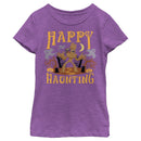 Girl's Marvel Guardians of the Galaxy Groot Happy Haunting T-Shirt