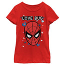 Girl's Marvel Spider-Man Love Bug T-Shirt