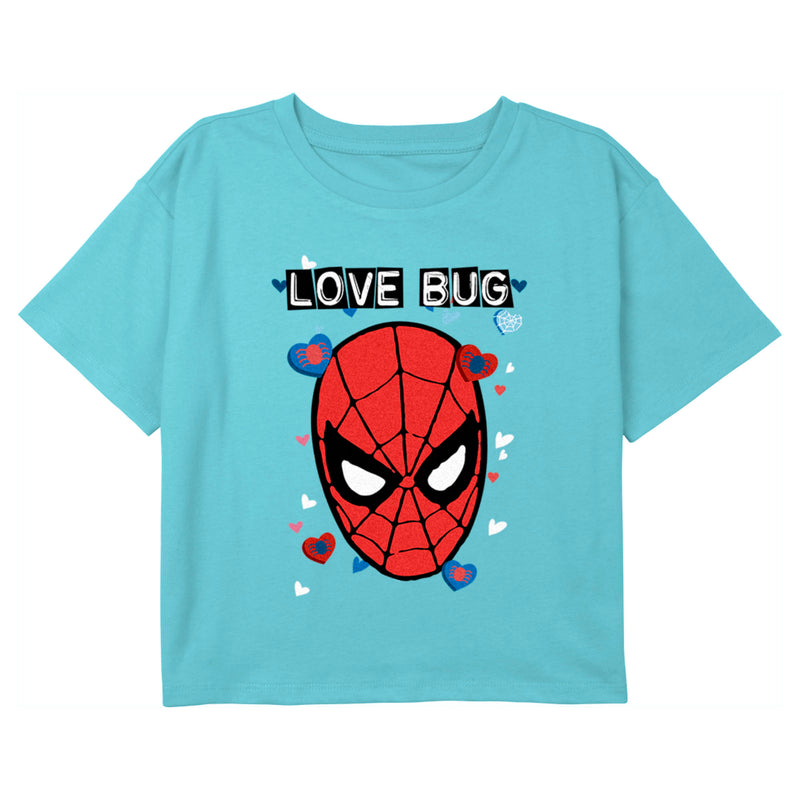 Girl's Marvel Spider-Man Love Bug T-Shirt