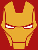 Boy's Marvel Iron Man Helmet T-Shirt