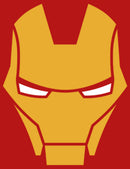 Girl's Marvel Iron Man Helmet T-Shirt