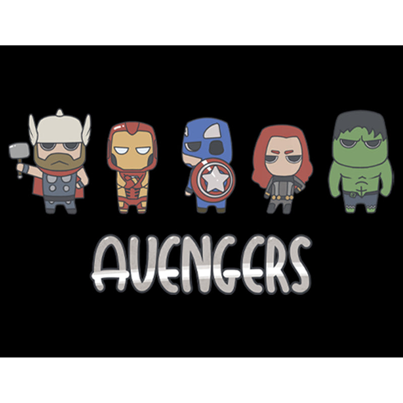 Boy's Marvel Cute Avengers T-Shirt