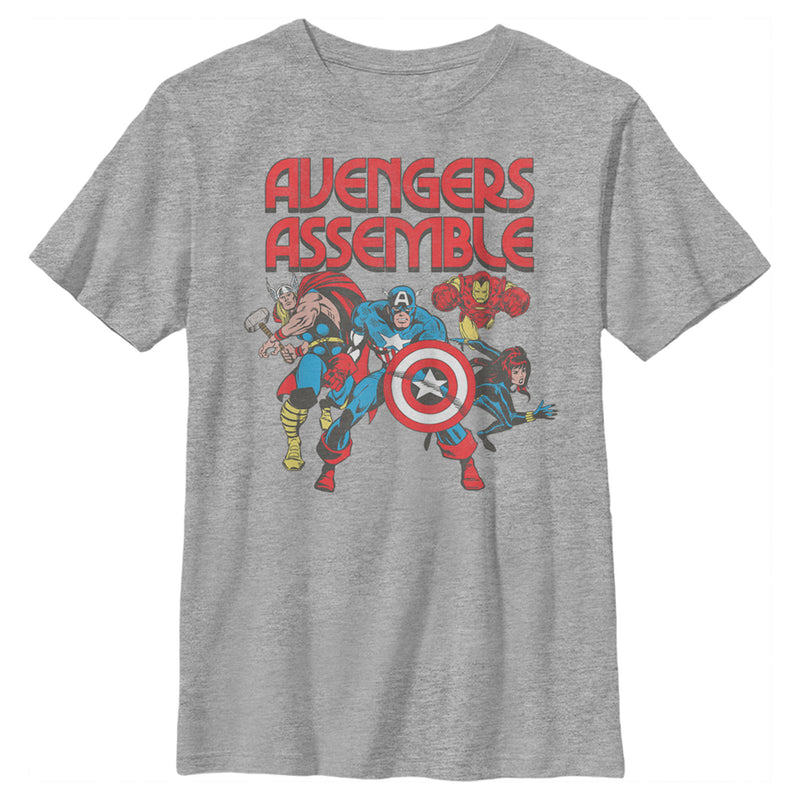 Boy's Marvel Comic Avengers Assemble T-Shirt