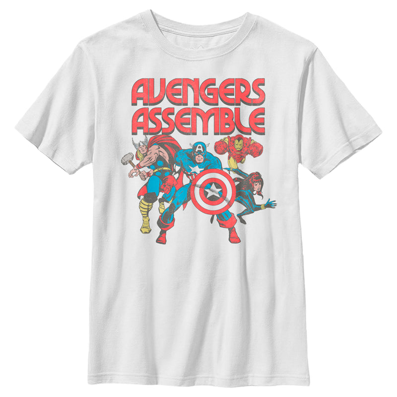 Boy s Marvel Comic Avengers Assemble T Shirt Fifth Sun