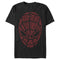 Men's Marvel Spider-Man Word Pattern Mask T-Shirt