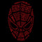 Men's Marvel Spider-Man Word Pattern Mask T-Shirt