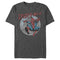 Men's Marvel Distressed Spider-Man Circle T-Shirt