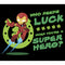 Junior's Marvel Iron Man St. Patrick's Day Who Needs Luck Superhero T-Shirt