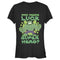 Junior's Marvel St. Patrick's Day Hulk Who Needs Luck T-Shirt