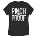 Women's Marvel St. Patrick's Day Black Panther Pinch Proof T-Shirt