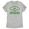 Women's Marvel St. Patrick's Day Iron Man No Luck Needed T-Shirt