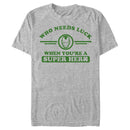 Men's Marvel St. Patrick's Day Iron Man No Luck Needed T-Shirt