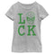 Girl's Marvel Spider-Man St. Patrick's Day Spidey Luck T-Shirt