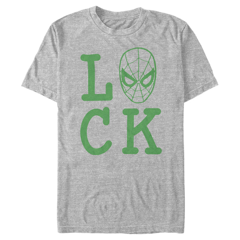 Men's Marvel Spider-Man St. Patrick's Day Spidey Luck T-Shirt