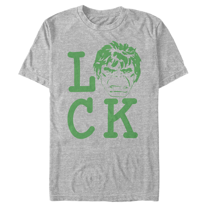 Men's Marvel St. Patrick's Day Hulk Luck T-Shirt