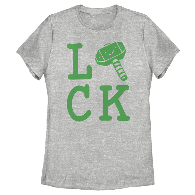 Women's Marvel St. Patrick's Day Thor Luck T-Shirt