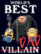 Men's Despicable Me World's Best Dad Gru and Minions T-Shirt