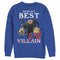 Men's Despicable Me World's Best Dad Gru and Minions Sweatshirt
