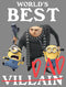 Boy's Despicable Me World's Best Dad Gru and Minions Performance Tee