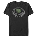 Men's Lost Gods Good People Like Good Beer Hops Bottle Cap T-Shirt