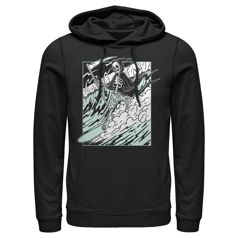 Men's Lost Gods Skeleton In The Ocean Pull Over Hoodie