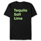 Men's Lost Gods Tequila, Salt, Lime Stack T-Shirt