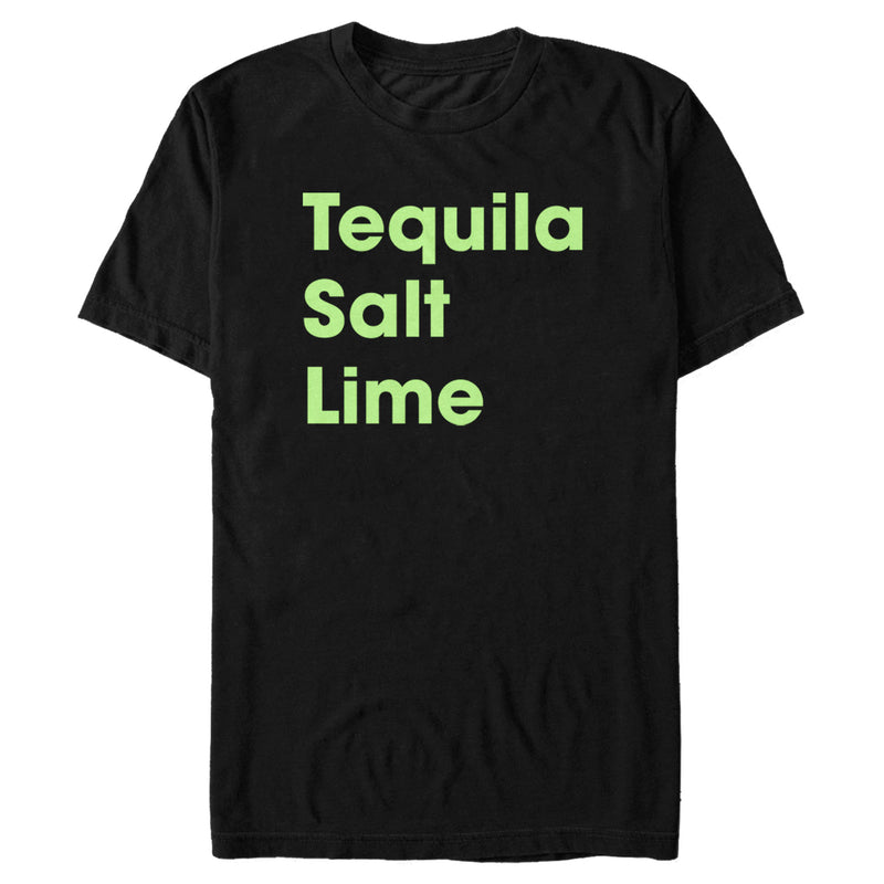 Men's Lost Gods Tequila, Salt, Lime Stack T-Shirt