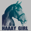 Men's Lost Gods Haaay Girl Horse T-Shirt