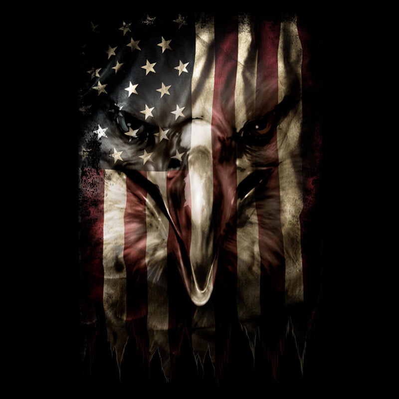 Men's Lost Gods American Flag Eagle T-Shirt