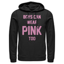 Men's Lost Gods Boys Can Wear Pink Too Pull Over Hoodie