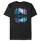 Men's Lost Gods Geometric Northern Lights Reflection T-Shirt