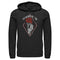 Men's Lost Gods Thinking of You Rose Pull Over Hoodie