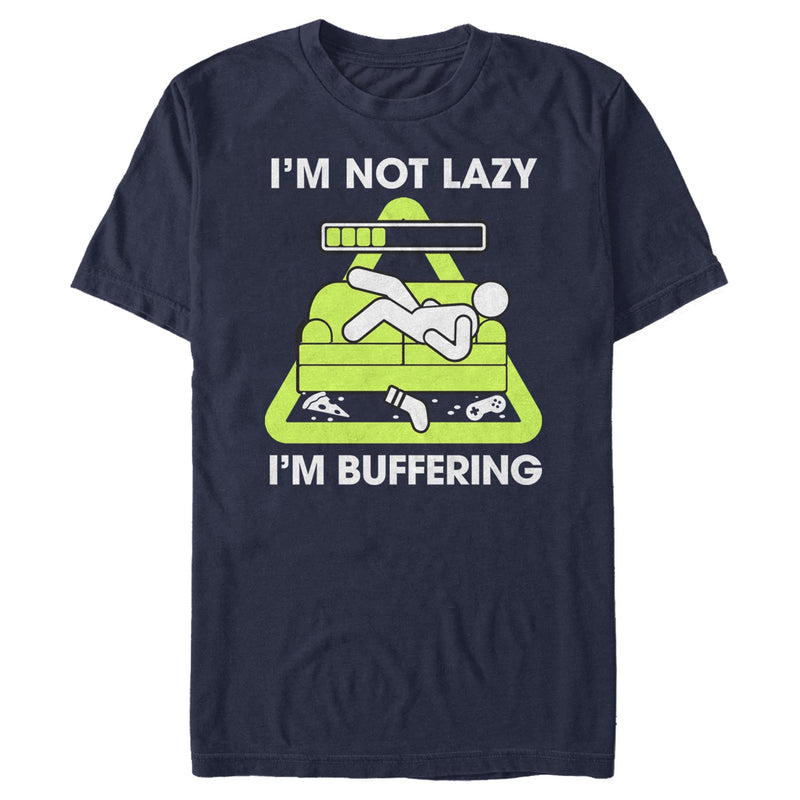 Men's Lost Gods I'm Not Lazy I'm Buffering T-Shirt