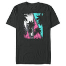 Men's Lost Gods Retro Palm Tree Poster T-Shirt