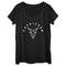 Women's Lost Gods Zodiac Capricorn Line Symbol T-Shirt