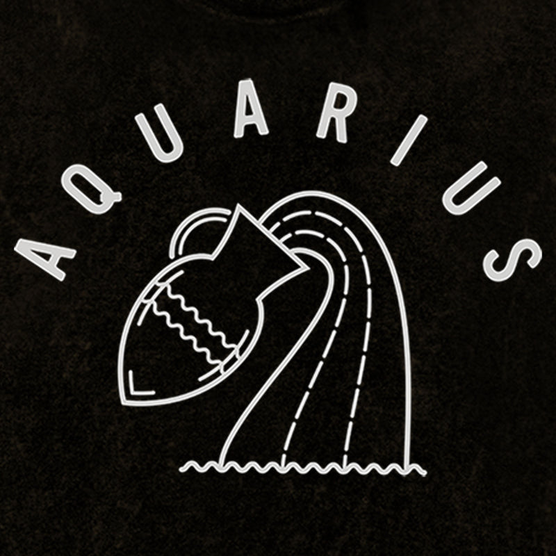 Men's Lost Gods Zodiac Aquarius Symbol T-Shirt