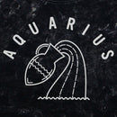 Junior's Lost Gods Zodiac Aquarius Symbol T-Shirt