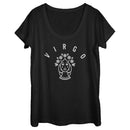 Women's Lost Gods Zodiac Virgo Line Art T-Shirt