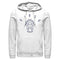 Men's Lost Gods Virgo Zodiac Line Art Pull Over Hoodie