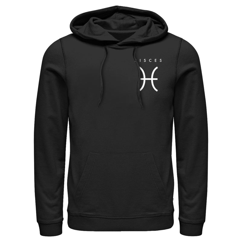 Men's Lost Gods Pisces Logo Pull Over Hoodie