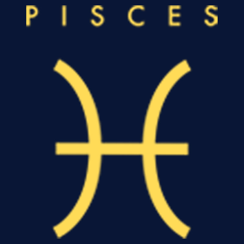 Boy's Lost Gods Pisces Zodiac Symbol T-Shirt