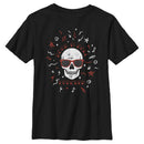 Boy's Lost Gods Rock N' Roll Forever Skull T-Shirt