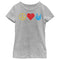 Girl's Lost Gods Peace Love Rock Symbols T-Shirt