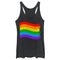 Women's Lost Gods Pride Stripes Flag Racerback Tank Top