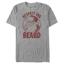 Men's Lost Gods Respect The Beard T-Shirt