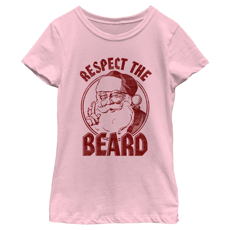 Girl's Lost Gods Respect The Beard T-Shirt