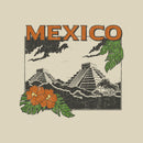 Men's Lost Gods Mexico Pyramid Scene T-Shirt