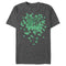 Men's MTV St. Patrick's Day Shamrock Splatter Logo T-Shirt